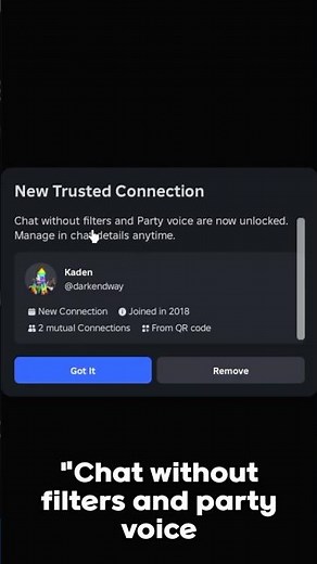 HOW TO ADD TRUSTED CONNECTIONS ON ROBLOX! 🤝 | #shorts #roblox