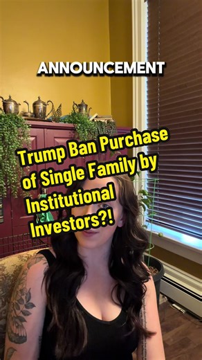 this could absolutely disrupt the real estate market..what are your thoughts? Share below 👇 #singlefamilyhomes #realestatenews