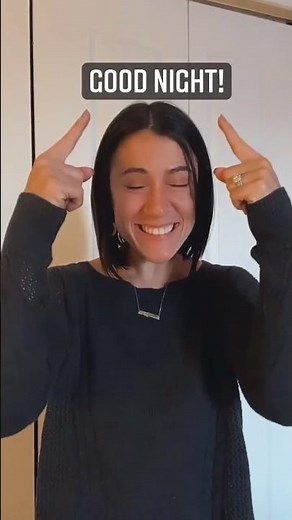 GOOD NIGHT | ASL Glossary | The ASL Shop