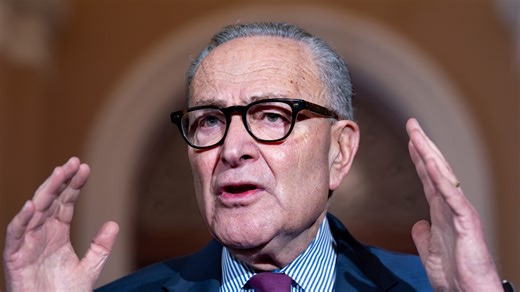 GOP turns Schumer print quotes into AI-generated video of him saying shutdown good for Democrats