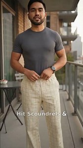 Men's Business Casual Loose Simplicity Pants