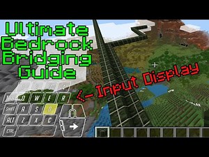 ALL the speedbridging methods needed to succeed in Bedrock Minecraft