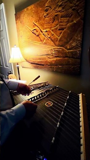 "My faith looks up to thee" on Hammer dulcimer. 🙂