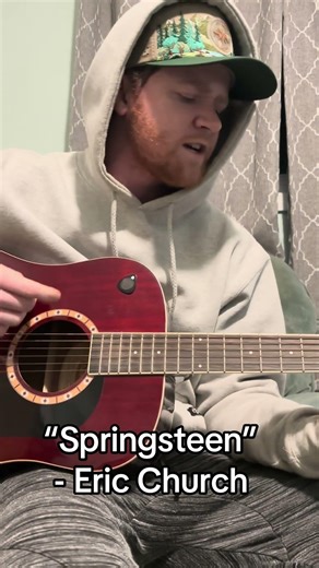 Springsteen by ‪@ericchurch‬ #ericchurch #countrymusic #springsteen #guitar #alecgoetz