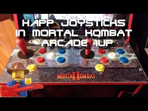 It's EASY to do putting HAPP Competition joysticks in your Mortal Kombat Arcade 1up