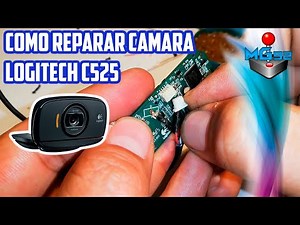 Como Reparar 💯 Una Camara Logitech C525 C920 C922 C270 C505 con Imagen Intermitente o Negra 👍 Facil