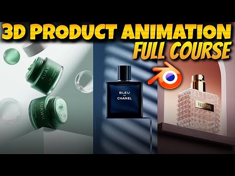 Master 3D Product Animation ! Full Blender 4.3 Course | 3d Product Animation | Animation