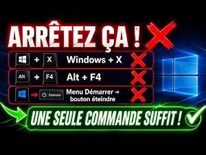 Comment éteindre une machine,comment éteindre un PC, éteindre un pc avec la commande shutdown/s /t 0