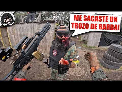 I RIPPED HIS BEARD OFF WITH ONE SHOT 😱🩸 ▬ SSR63 A2 ▬ Yio Airsoft Gameplay