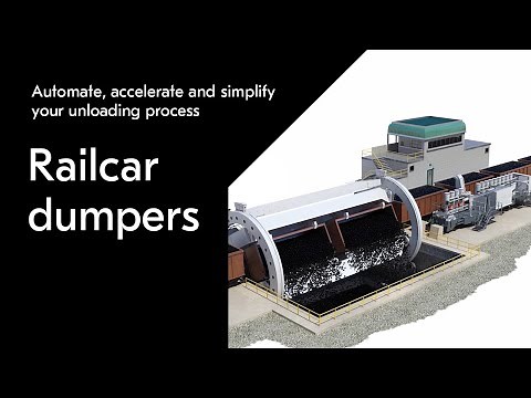 Metso Railcar dumpers