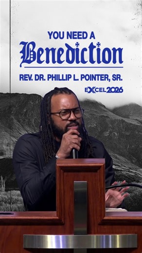 “You Need a Benediction” — Rev. Dr. Phillip L. Pointer, Sr. | January 21, 2026 🔥 🙌🏾 The benediction isn’t just a closing—it’s a reminder. A reminder that the blessing over your life places you in the assurance of God’s ability. He is able to keep you from falling. Able to lift burdens and carry weight you were never meant to hold. Able to handle what’s social, spiritual, financial, physical, emotional, and psychological. No weapon formed will prosper. Every tongue that rises in judgment will 