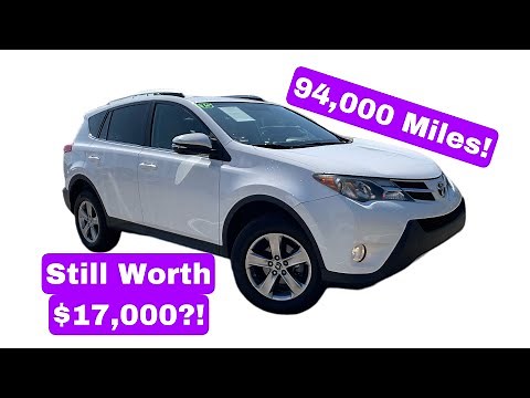 2015 Toyota RAV4 XLE 2.5 POV Test Drive & 94,000 Mile Review
