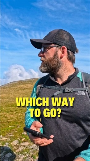 Do you ever use your phone to navigate in the mountains? Let me know! #hiking #mountains