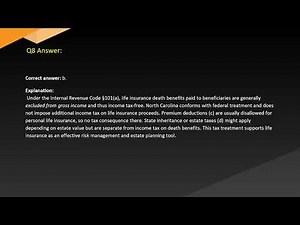 North Carolina Life And Health Insurance Exam Free Practice Questions Set Two