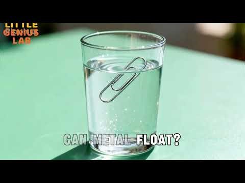 “Can a Paperclip Float? @LittleNatureDetectives @little_genius_lab Wild Science Trick Explained!”