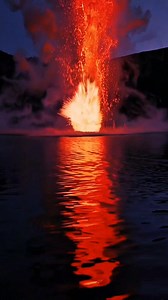 A Volcanic Eruption at Newberry Caldera in Oregon | Er