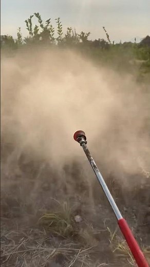 Applying Malathion 1000 to the lemons!
