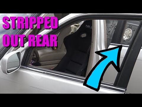 LS400 Weight Reduction & NRG Seat Install