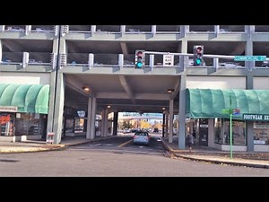 Driving Downtown - Salem 4K - Oregon USA