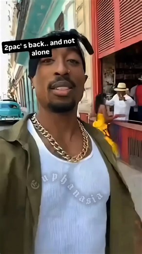 2Pac In Cuba Part 2‼️🔥 #2pac #tupac #sora2 #sora #ai #MidJourney #rip #hiphop #rap | Euphanasia