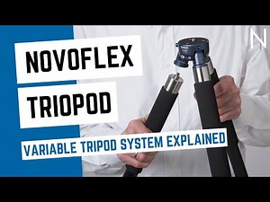 NOVOFLEX TrioPod variable tripod system explained