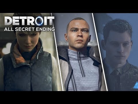 ALL SECRET ENDINGS - DETROIT BECOME HUMAN