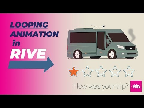 Rive.app Tutorial - 5-Star Bus - Loopable Animations