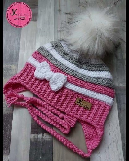 Tuque Kira ( crochet )