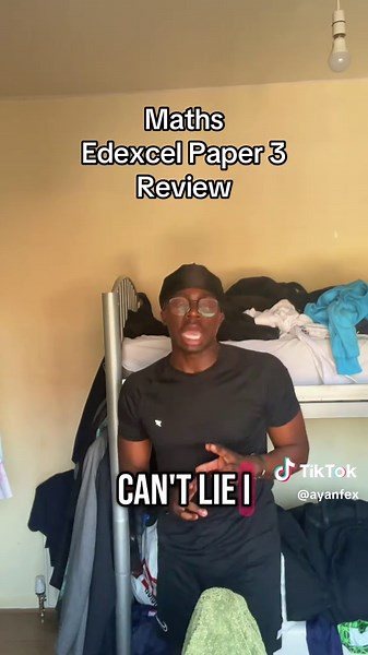 Maths Edexcel Paper 3 Review for A Level Students