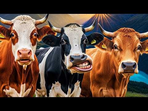 Funny Cow Song And Funny Cow Dance – Funny Cows Videos 6