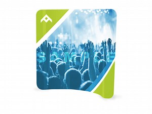 Custom Tension Backdrop Display - Curve
