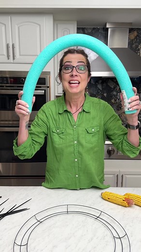 Brighten up your room with this fun Halloween decor. I turned a witch's hat into an easy, spooktacular DIY centerpiece. #howcuteisthat ## #howcuteisthat #homedecor #halloween2024