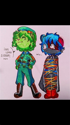 HTF x Unicorn Wars - El Origen Del Ship #happytreefriends #unicornwars #flippy #azulin #crossover