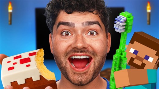 Minecraft food survival challenge!