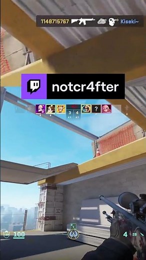 Very calm noscope at the end #fyp #fyptt #cs2 #moments #twitchstreamer #cs2stream #clutch