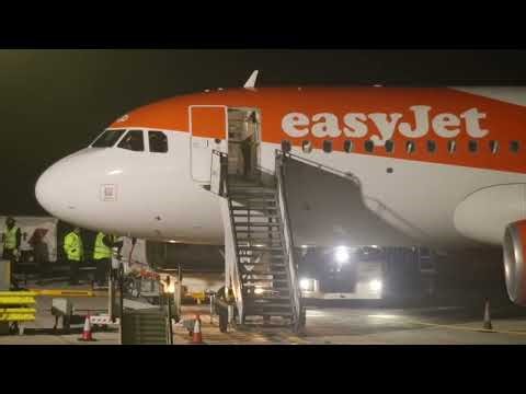 Cinematic Aviation EasyJet Swiss Misty Morning At Southampton From Geneva 🇨🇭