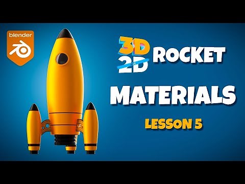 Blender Beginner Tutorial - Part 5 (Materials)