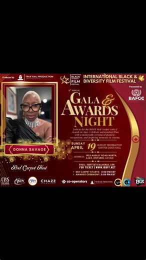 DURHAM, WE OUTSIDE. Your girl is officially the Red Carpet Host for the IBDFF 2026 Closing Gala Experience. Ajax, let’s show up BIG. This is culture. This is legacy. #film #outside #redcarpet