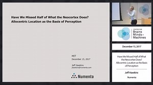 Jeff Hawkins - Lessons From The Neocortex For AI - Numenta