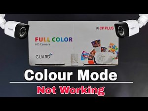 Cp Plus Illumax Dual Light Camera Color Mode Not Working | How to Enable CCTV Camera Color Mode
