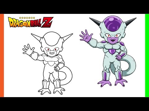 How to Draw Frieza | Easy Dragon Ball Z Drawing