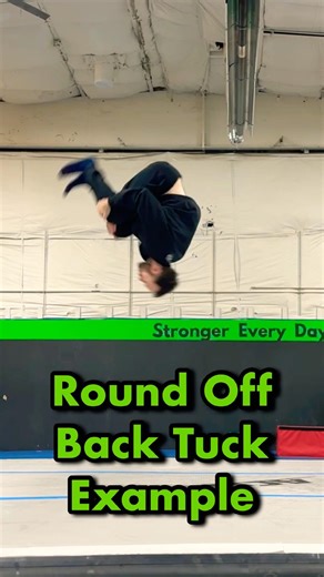Round Off Back Tuck Example 🥷🏻