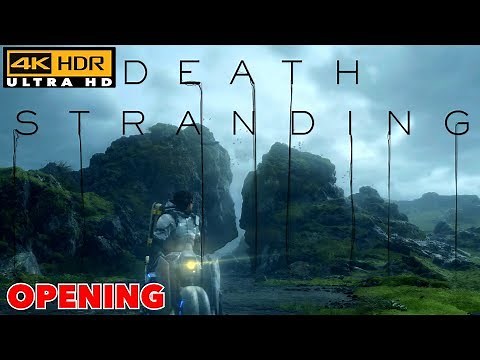 [4K HDR] Death Stranding - Opening Cutscene