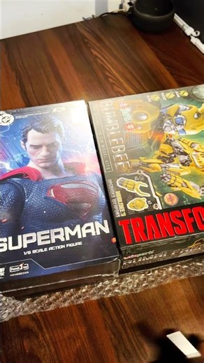 What Do We Have Here? #actionfigures #superman #bumblebee #optimus #toys #collection