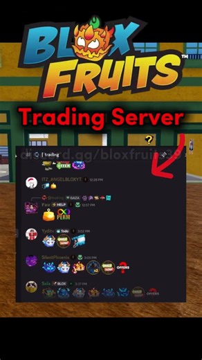 The best blox fruits trading discord server #bloxfruits #bloxfruit #roblox