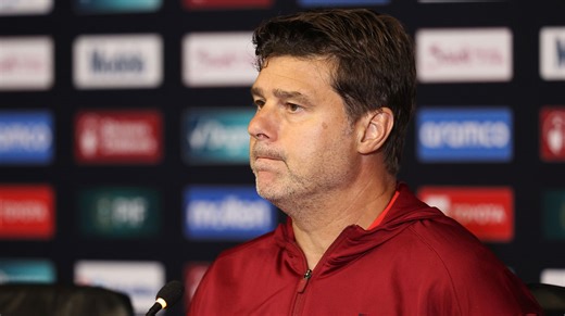 USMNT's Mauricio Pochettino takes aim at refs over handball no-call in Gold Cup Final