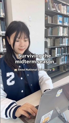 Surviving the midterm season at SNU | Favourite places to study 📚🍀