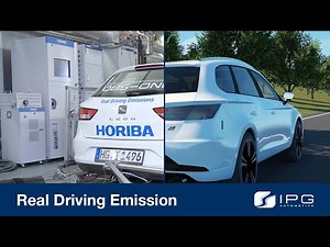 Virtual development approach - Real Driving Emission