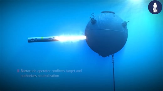 U.S. Navy's Barracuda Is the First Semi-Autonomous Sea Mine Destroyer
