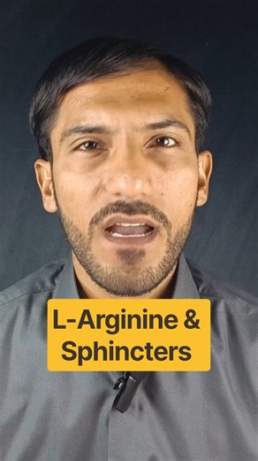 How L-Arginine Helps Relax Sphincters?